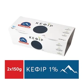 ΟΛΥΜΠΟΣ Γιαούρτι Κεφίρ 2x150g