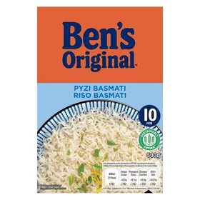 Uncle Ben's Original Ρύζι Αρωματικό Basmati Σακουλάκι 10' 500gr