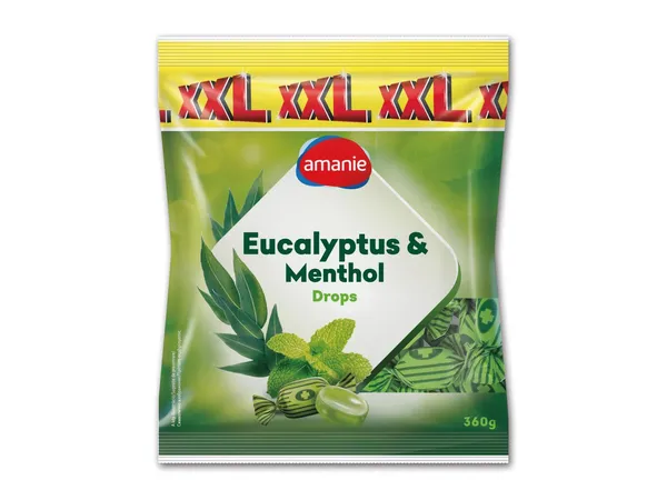 Καραμέλες με ευκάλυπτο & μενθόλη XXL
