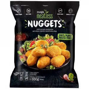 Mega Meatless Nuggets Κατεψυγμένα 330gr