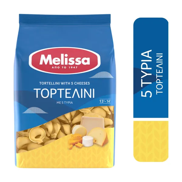 MELISSA Τορτελίνι με 5 Τυριά 250g