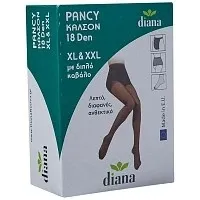 Diana Pancy Mousse 18D Καλσόν Μαύρο Ν(4-5) 1 τεμ.