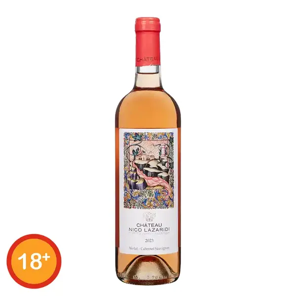 Nico Lazaridi Κρασί Chateau Ροζέ Ημίξηρο 750ml.
