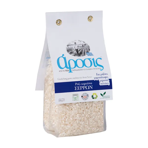 Ρύζι καρολίνα Σερρών AROSIS 500gr