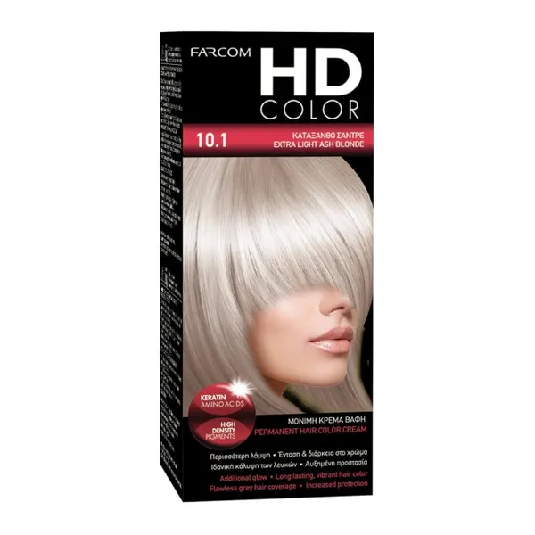 HD COLOR ΜΟΝΙΜΗ ΚΡΕΜΑ ΒΑΦΗ Κατάξανθο Σαντρέ 10.1, Μαύρο 1