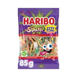 Haribo Καραμέλες Ζελίνια Spaghetti Fizz 85g