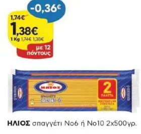 σπαγγέτι Νο6 ή Νο10